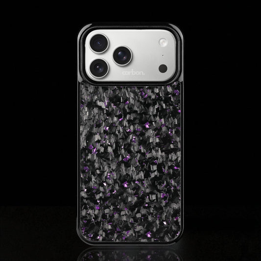 FORGED Carbon Fiber iPhone Case - Purple Forged