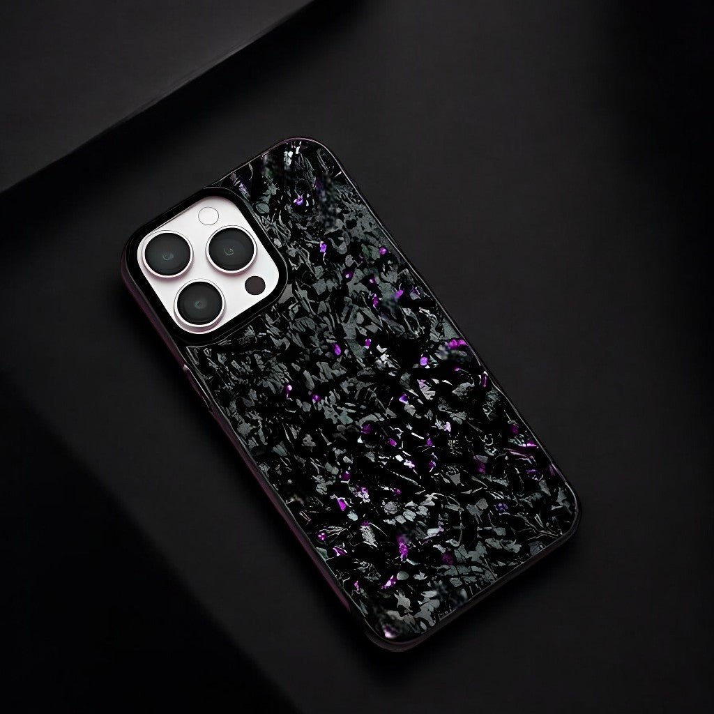 FORGED Carbon Fiber iPhone Case - Purple Forged