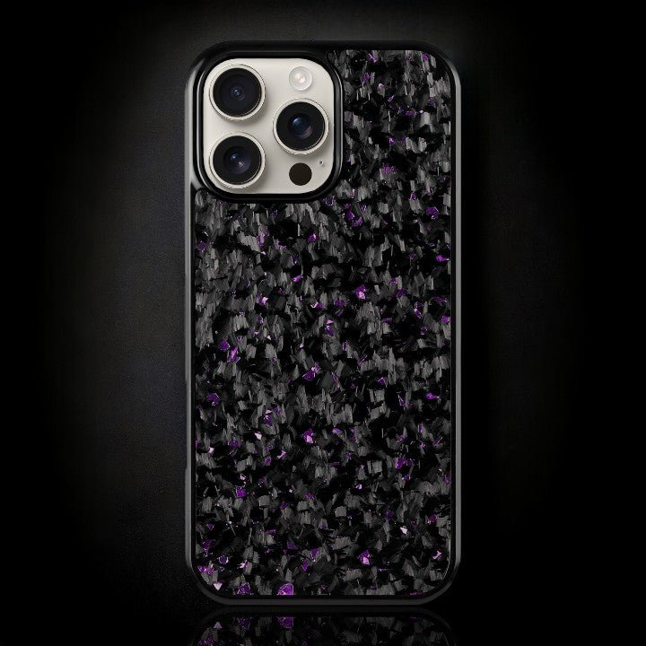 FORGED Carbon Fiber iPhone Case - Purple Forged