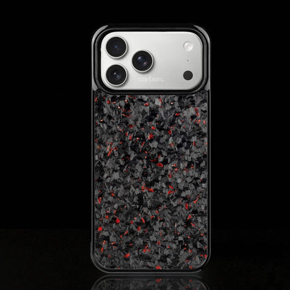 FORGED Carbon Fiber iPhone Case - Red Forged