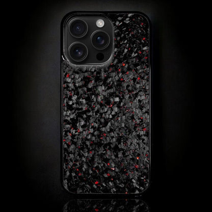 FORGED Carbon Fiber iPhone Case - Red Forged