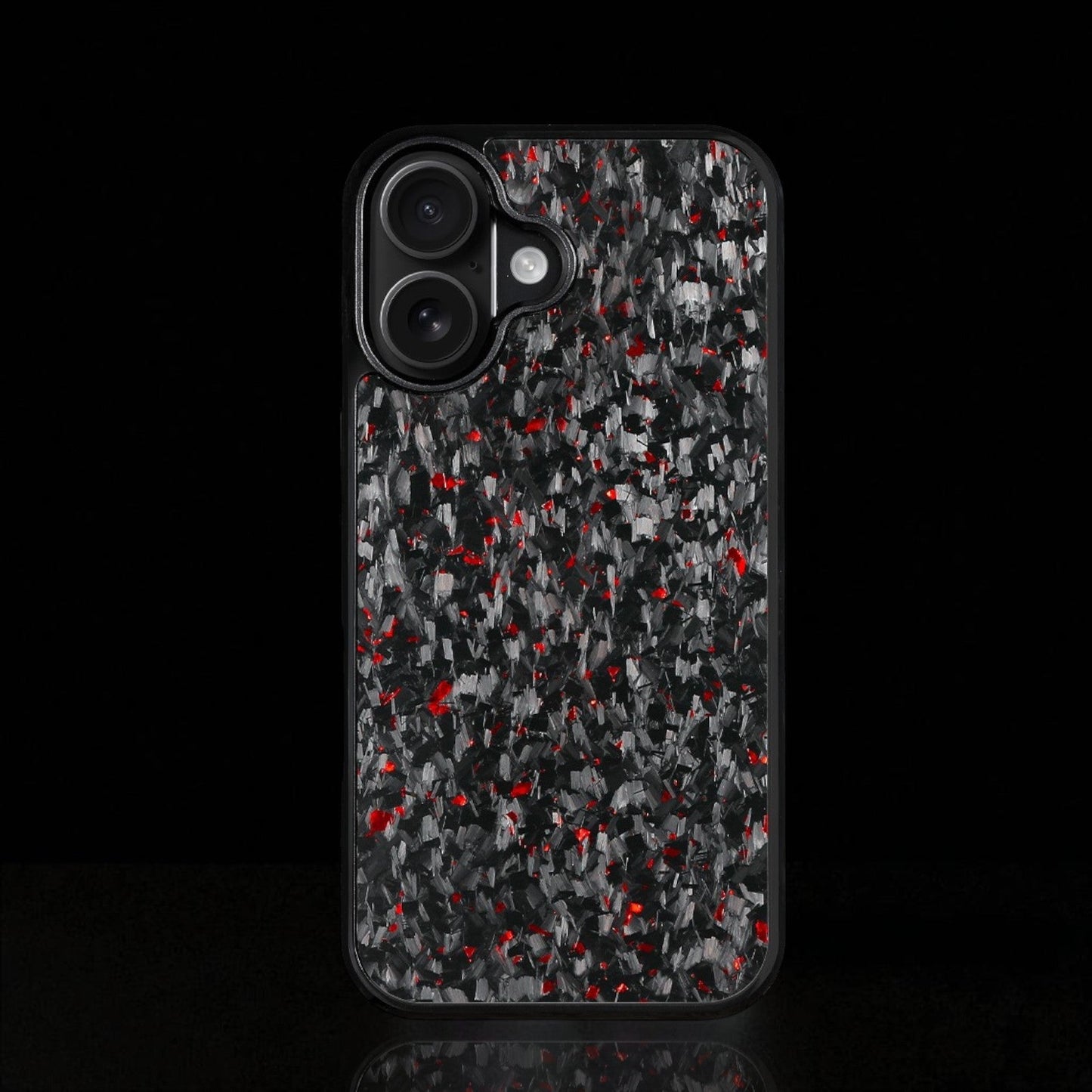 FORGED Carbon Fiber iPhone Case - Red Forged
