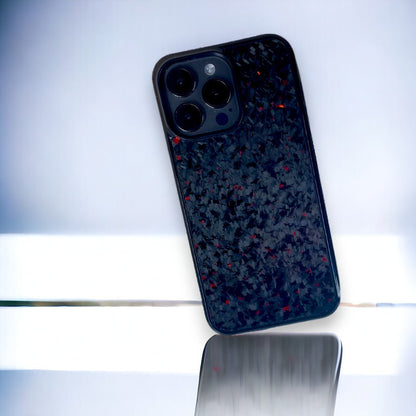 FORGED Carbon Fiber iPhone Case - Red Forged