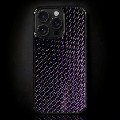 Purple Classic Carbon Fiber iPhone Case