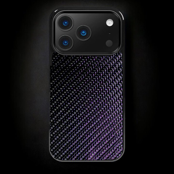 Purple Classic Carbon Fiber iPhone Case