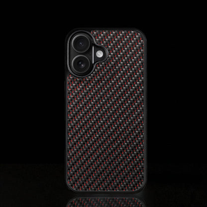 Red Classic Carbon Fiber iPhone Case