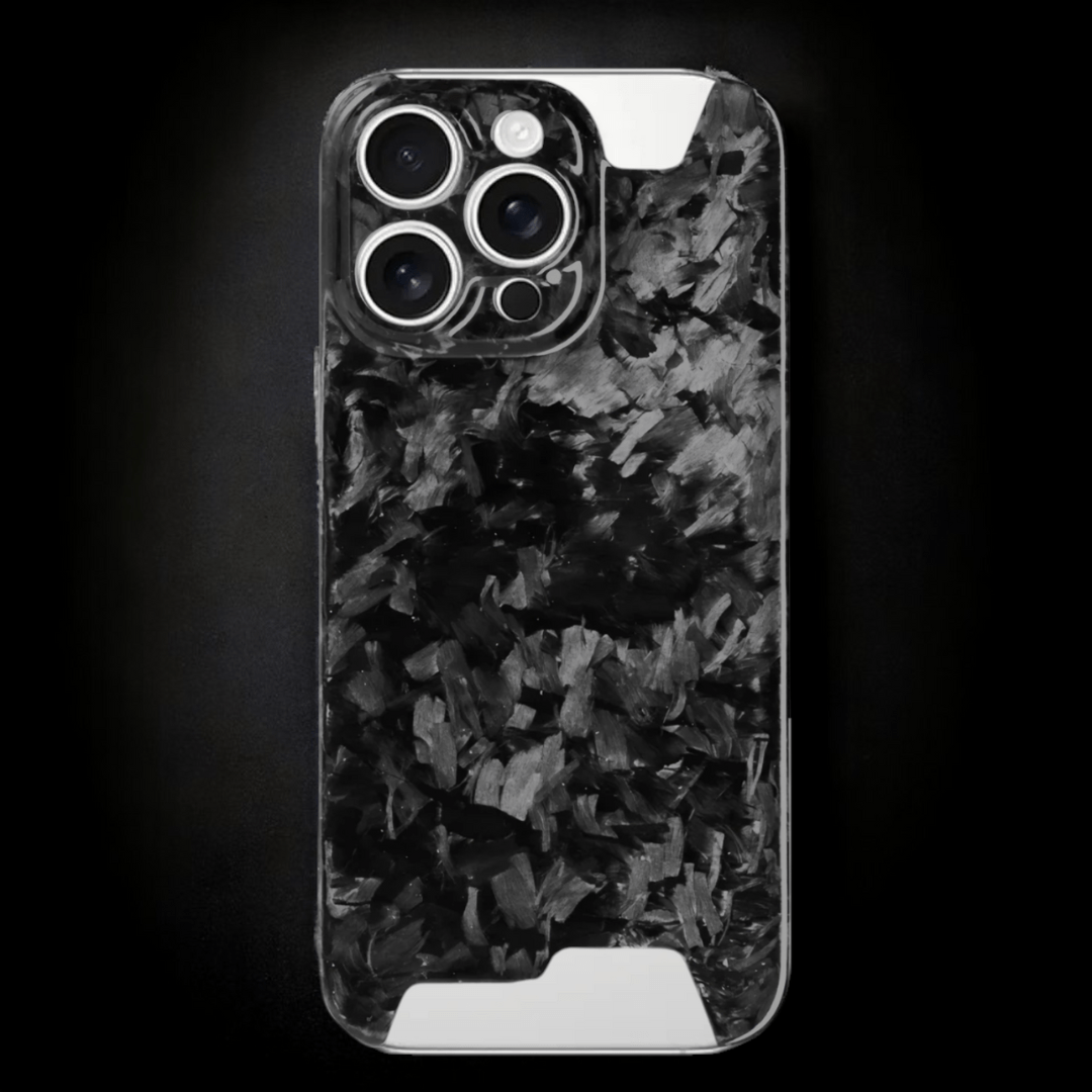 Skeletal Classic Forged Carbon iPhone Case