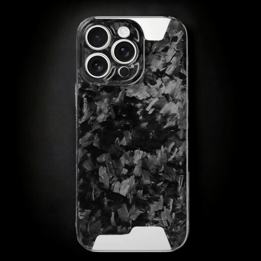 Skeletal Classic Forged Carbon iPhone Case