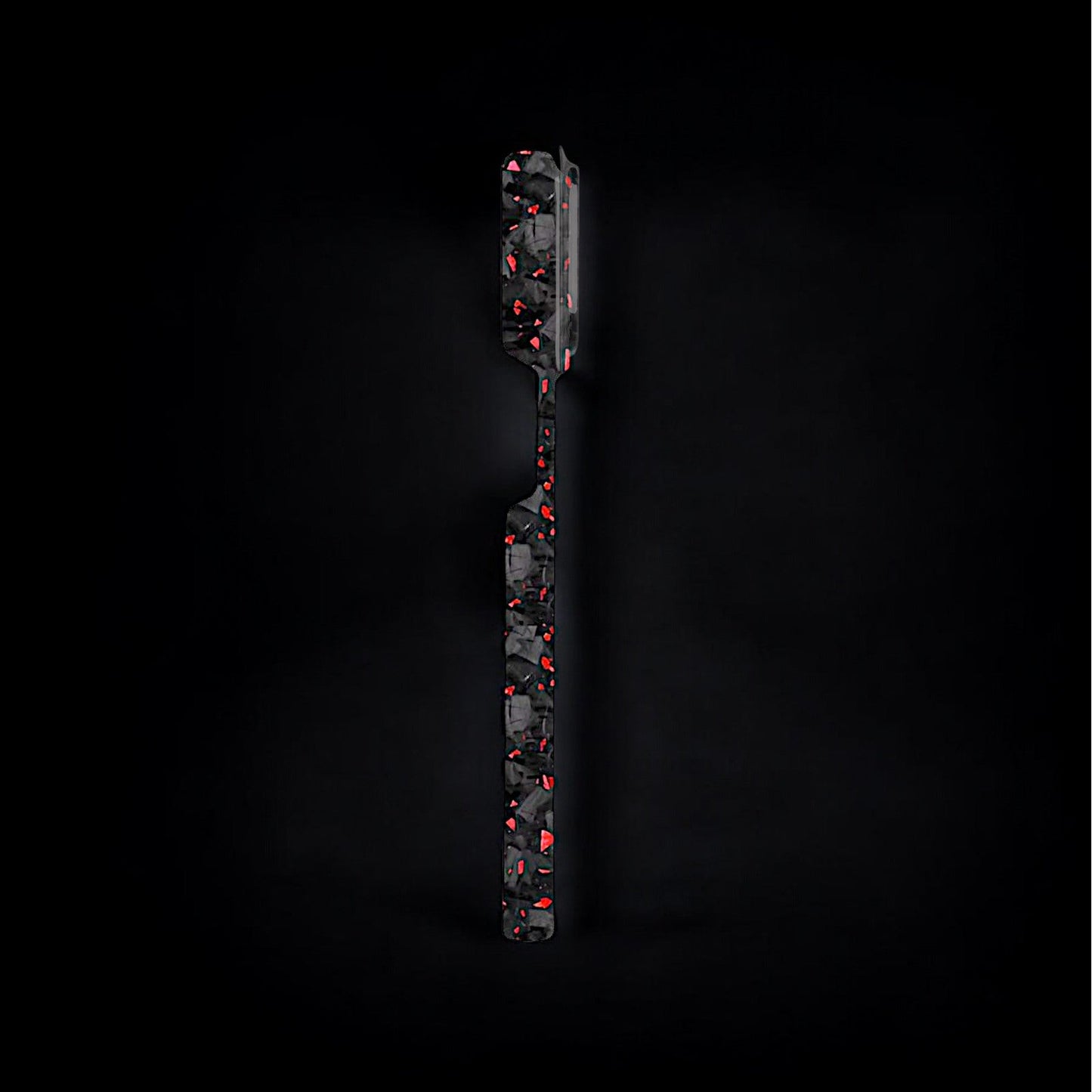 Skeletal Red Forged Carbon iPhone Case