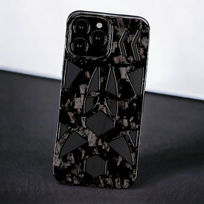 Skeletal V2 Forged Carbon iPhone Case
