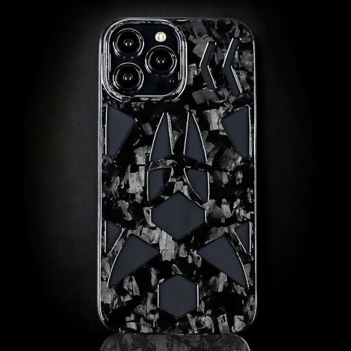 Skeletal V2 Forged Carbon iPhone Case