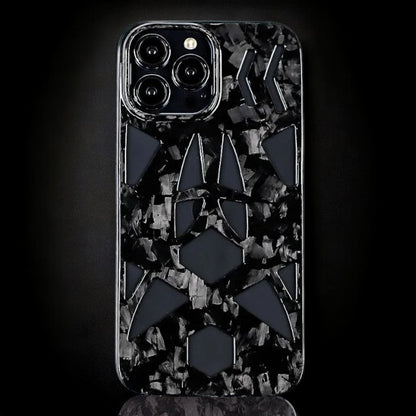 Skeletal V2 Forged Carbon iPhone Case