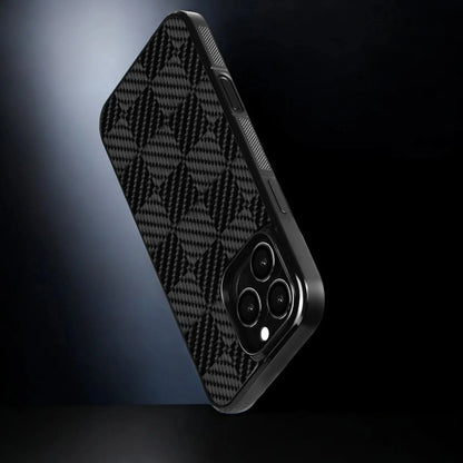 Stealth Grid Carbon Fiber iPhone Case | Limited Edition